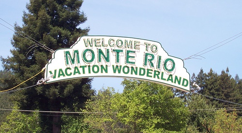 Monte Rio sign